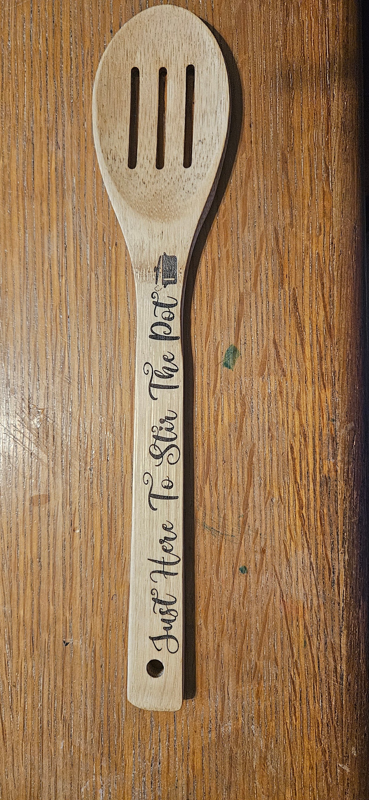 Engraved wooden Spoon